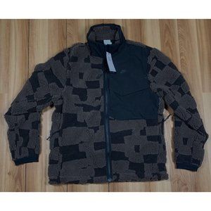 Nike Sportswear Therma-FIT Tech Pack Sherpa Jacket Mens Size Small DD6632-013